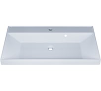 Полувстраиваемая раковина для ванной Uperwood Classic 80 см, матовая, прямоугольная 2191020337