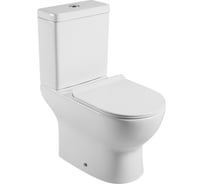 Унитаз-компакт Agger безободковый, сиденье с микролифтом X935013259 AT03000
