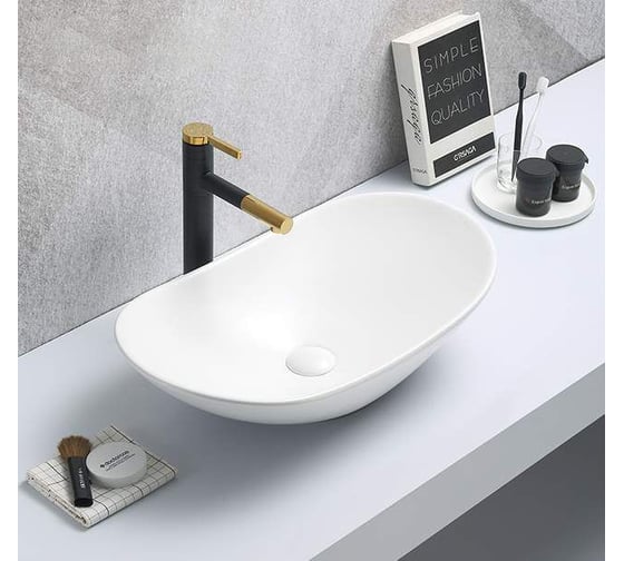 Раковина Velvex 7811AMW
