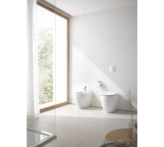 Приставной напольный унитаз Grohe Essence Ceramic альпин-белый 3957300H