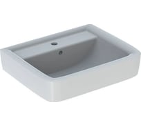 Мебельная раковина GEBERIT 225155000 Renova Nr.1 Plan с отв., с переливом 550x440 мм 00000045998