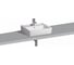 Мебельная раковина GEBERIT 225155000 Renova Nr.1 Plan с отв., с переливом 550x440 мм 00000045998 2