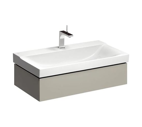 Раковина GEBERIT 500.531.01.1 Xeno с отверстием, без перелива 900x480 мм 00000069264