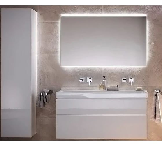 Раковина GEBERIT 500.531.01.1 Xeno с отверстием, без перелива 900x480 мм 00000069264