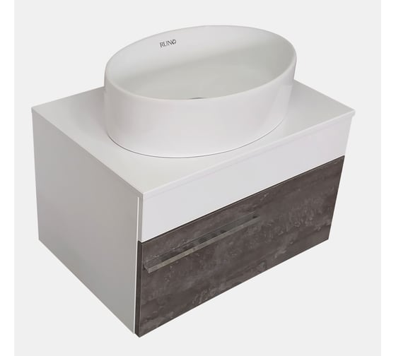 Умывальник мебельный Runo OVALE 50 (овал) 00-00001359