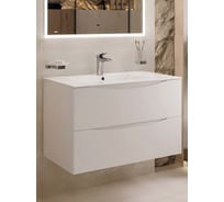 Тумба c раковиной подвесная белая BOND T01805-S05W