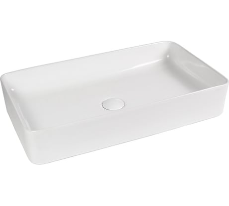 Раковина BOND накладная прямоугольная 62х36х11см белая S54-620