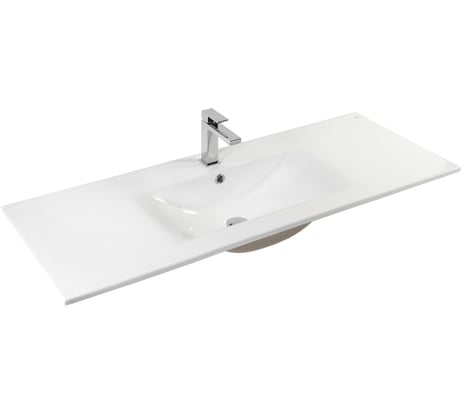 Раковина BOND встраиваемая прямоугольная 1204617см белая с переливом S05-1200