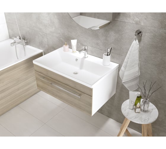 Раковина Madera Classica 60 белая матовая 4627173210805