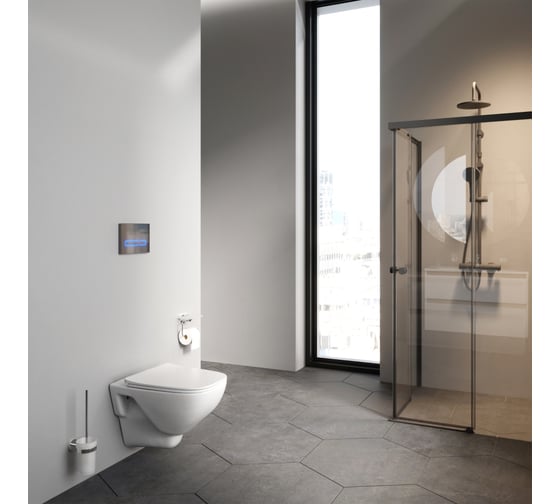 Подвесной унитаз с сиденьем микролифт AM.PM X-Joy FlashClean C851701SC