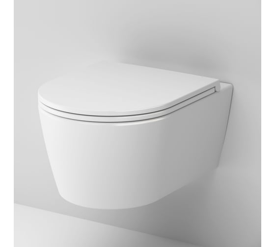 Подвесной унитаз с сиденьем микролифт AM.PM Func 49 см FlashClean C8F1700SC