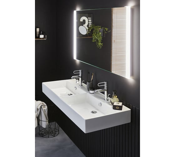 Керамическая раковина Jacob Delafon EXBL112-00 VIVIENNE двойная 120x46 см 00305051