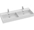 Керамическая раковина Jacob Delafon EXBL112-00 VIVIENNE двойная 120x46 см 00305051 1