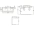 Керамическая раковина Jacob Delafon EXBL112-00 VIVIENNE двойная 120x46 см 00305051 2