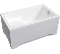 Акриловая ванна Радомир Джоанна 120x70 см, фронтальная панель, каркас (разборный) 2-78-0-0-1-253Р
