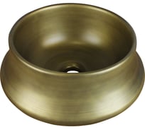 Раковина-чаша Bronze de Luxe ТЕРРАКОТА 360x360x140, цвет бронза 1347MQ