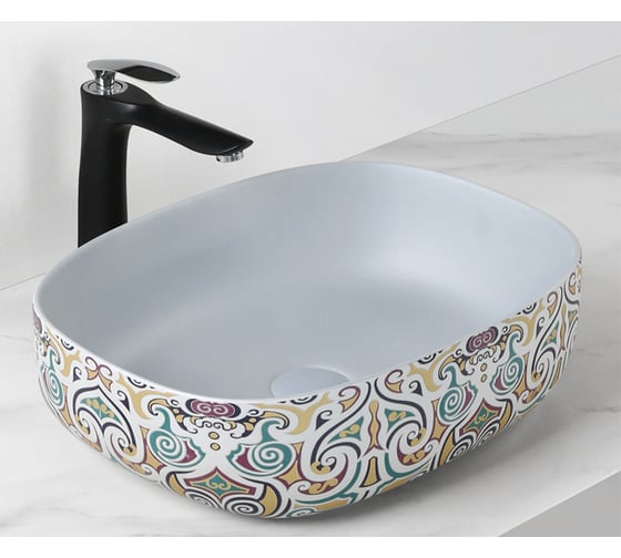 Накладная раковина Bronze de Luxe MURANO 455x340x160 4035