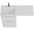 Умывальник Dreja Wing 120 L (чаша слева) 100120L 4