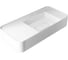Раковина из искусственного камня VINCEA 1200x400x150, подвесная, белый матовый VWB-6S412MW 1