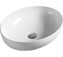 Керамическая раковина VINCEA 520x395x130, накладная, белый VBS-51552