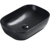 Керамическая раковина VINCEA 455x325x130, накладная, черный матовый VBS-102MB