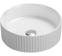 Керамическая раковина VINCEA 360x360x115, накладная, белый VBS-501