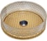 Стеклянная раковина VINCEA 400x400x125, накладная, прозрачный/золото VBS-5GL04 1