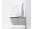 Подвесной унитаз TOTO Neorest Series CEFIONTECT 423х666х410 мм, белый CW994P#NW1 3