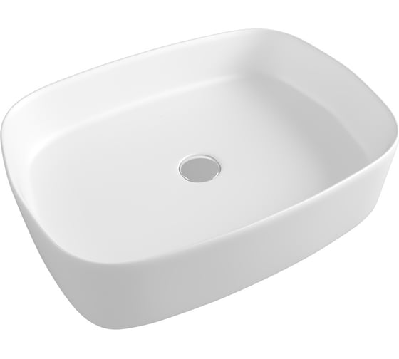 Раковина Teymi Solli 51 artceramic, накладная, белая T50209 ЦБ-00267355 1
