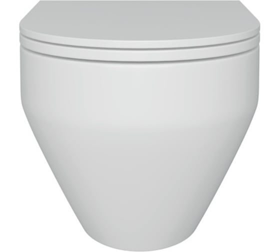 Подвесной унитаз Teymi Demi безободковый, сиденье микролифт T40208 ЦБ-00267356