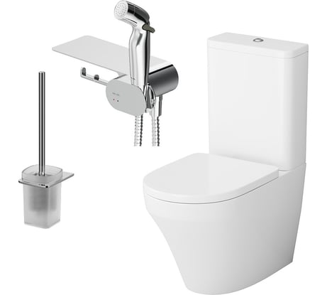 Набор унитаз-компакт с гигиеническим душем AM.PM Inspire V2.0 CK50C1704W
