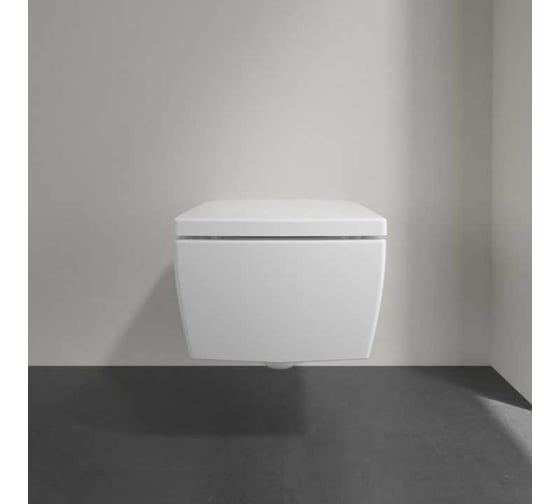 Унитаз с открытым смывным краем Villeroy & Boch MEMENTO 2.0 560x375x340 мм, крепежный комплект "SupraFix 3.0" 4633 R001 00000074117