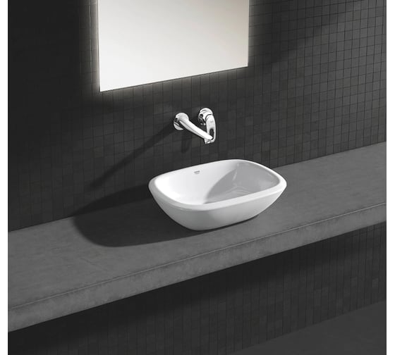 Свободностоящая раковина GROHE 39216000 Eurostyle, 50 см, альпин-белый 00000093828