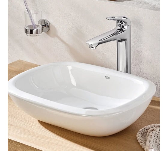 Свободностоящая раковина GROHE 39216000 Eurostyle, 50 см, альпин-белый 00000093828