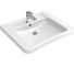 Раковина Villeroy & Boch ViCare 650х550х190, отверстия для смесителя-1, цвет-альпийский белый 51786701 1