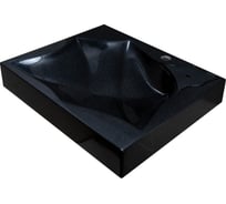 Раковина над стиральной машиной Stella Polar Элиза 60х50, черный металлик SP-00001371