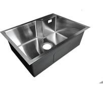 Мойка SANTREK AQUA нержавеющая сталь, врезная, 650x480x220 т 3,0 САТИН D6548NS (+ сифон +дозатор) + коландер 460x220 318418