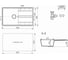 Мойка ULGRAN Quartz Трюфель Prima 850-06 3