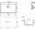 Мойка ULGRAN Quartz Трюфель Forte 760-06 3
