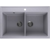 Мойка ULGRAN Quartz Бетон Ruma 780-05