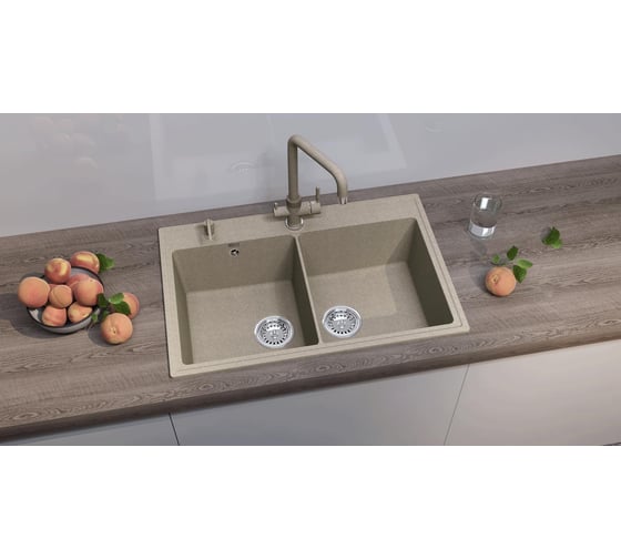 Мойка ULGRAN Quartz Десерт Ruma 780-03