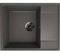 Мойка ULGRAN Quartz Асфальт Prima 605-09