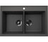 Мойка ULGRAN Quartz Асфальт Ruma 780-09 1