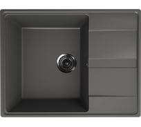 Мойка ULGRAN Quartz Асфальт Prima 650-09
