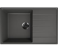 Мойка ULGRAN Quartz Асфальт Prima 780-09