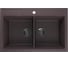 Мойка ULGRAN Quartz Трюфель Ruma 780-06 1