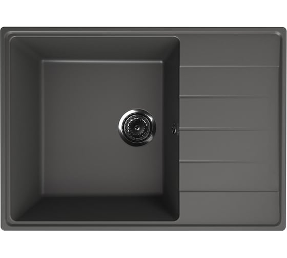 Мойка ULGRAN Quartz Асфальт Prima 700-09 1