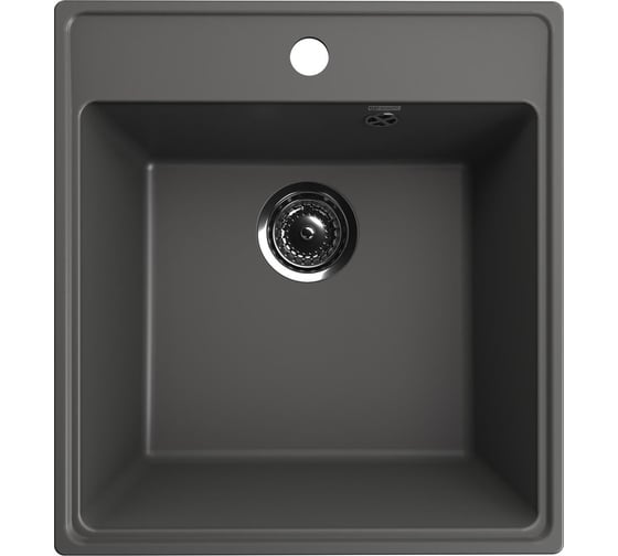 Мойка ULGRAN Quartz Асфальт Forte 460-09