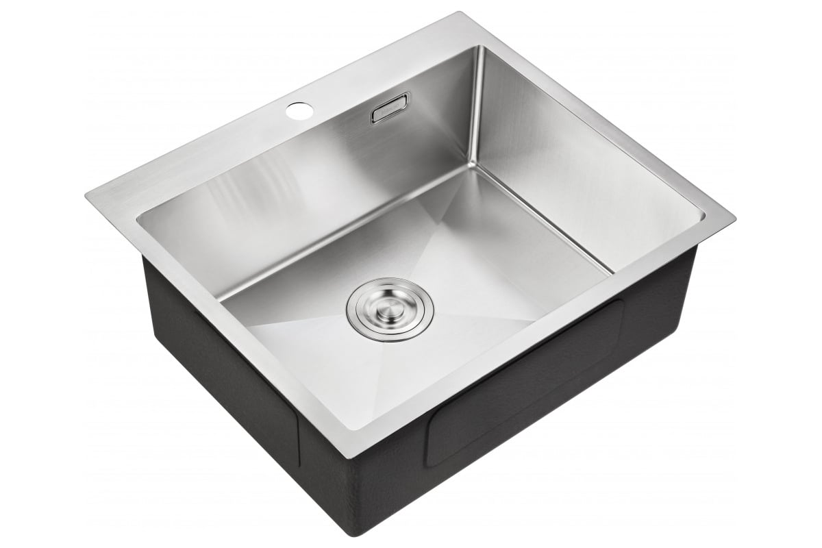 Мойка для кухни MILACIO Denia 59 Steel сталь нержавеющая MC.77490 ...