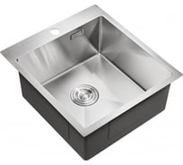 Мойка для кухни MILACIO Denia 46 Steel сталь нержавеющая MC.77470